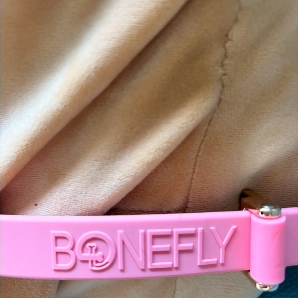 Bonefly Pink dog harness